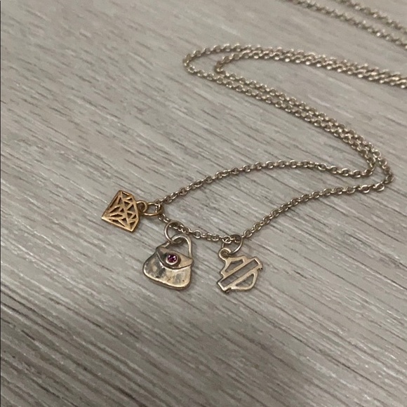 Harley-Davidson 925 Silver Charm Necklace - Picture 2 of 5